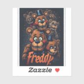 Sticker Five Nights at Freddy's (Feuille)