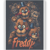 Sticker Five Nights at Freddy's (Devant)