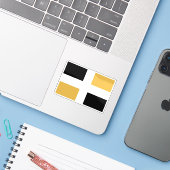 Sticker Flag of the city of Lévis, Quebec, Canada (Ordinateur portable avec iPhone)