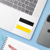 Sticker Flag of the Garifuna People (Ordinateur portable avec iPhone)