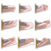 Sticker Flags américains (Devant)