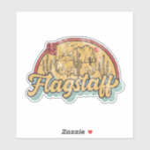 Sticker Flagstaff, Arizona (Feuille)