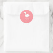 Sticker Flamant rose (Sac)