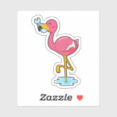 Sticker Flamingo (Feuille)