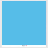 Sticker Flat Sky Blue Arrière - plan Texture pour numériqu (Feuille)