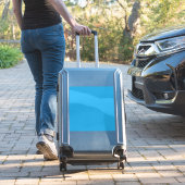 Sticker Flat Sky Blue Arrière - plan Texture pour numériqu (Valise Insitu)
