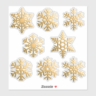 Sticker Fléaux de neige / Fléaux de neige dans une finit