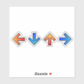 Sticker Flèche (Feuille)