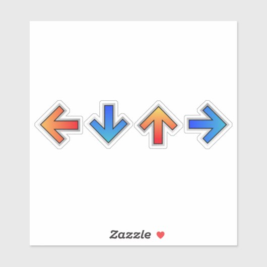 Sticker Flèche (Feuille)