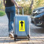 Sticker Flèche directionnelle au sol à sens unique (Valise Insitu)
