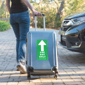 Sticker Flèche directionnelle au sol à sens unique (Valise Insitu)