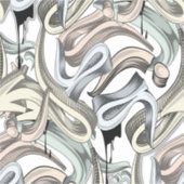 Sticker Flèches courbées graffitis funky (Devant)