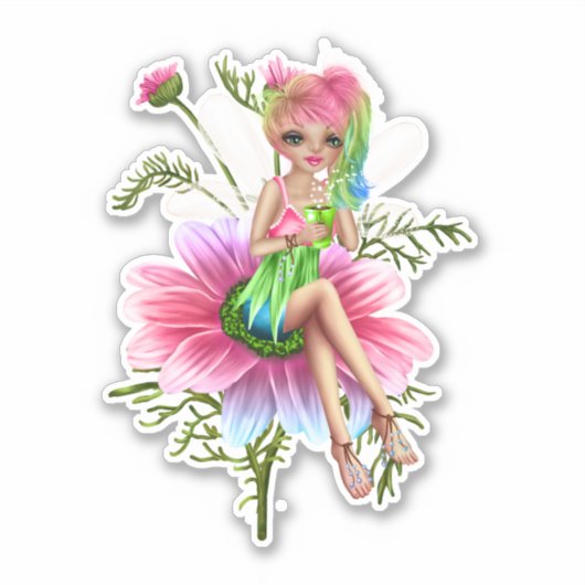 Sticker Fleur (Devant)