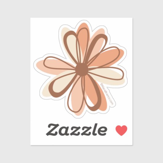Sticker Fleur (Feuille)
