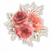 Sticker fleur (Devant)