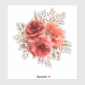 Sticker fleur (Feuille)