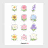 Sticker Fleur (Feuille)