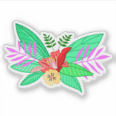 Sticker Fleur Botanique 2 (Devant)