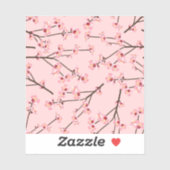 Sticker Fleur de cerise (Feuille)