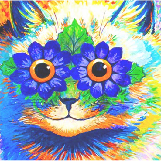 Sticker Fleur de chat (Devant)