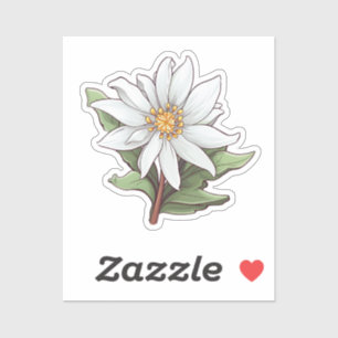 Sticker Fleur de dessin