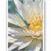 Sticker Fleur de dragon (Devant)