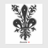 Sticker Fleur de Lis (Feuille)