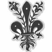 Sticker Fleur de Lis (Devant)