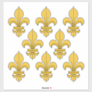 Sticker Fleur de lis
