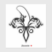 Sticker fleur de lis (Feuille)