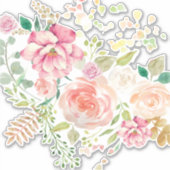 Sticker fleur de printemps (Devant)