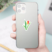Sticker Fleur de Tulipe | Floral Mignon (Téléphone)