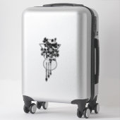 Sticker Fleur géo (Sur valise)