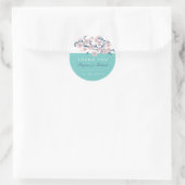Sticker Fleur Mariage Fleur Cerisier Rose (Sac)