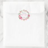 Sticker Fleur Motif Tribal Wreath Mariage Faveur (Sac)