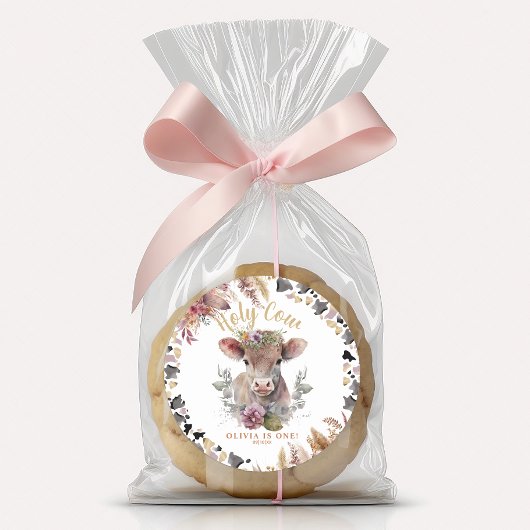 Sticker Fleur Saint Vache Premier Anniversaire Fav