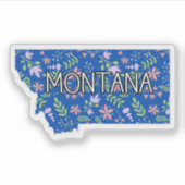 Sticker Fleur sauvage du Montana (Devant)