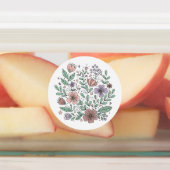Sticker Fleur sauvage floral Pastel Whimsical (Apposé)