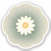 Sticker Fleur simple (Recto)