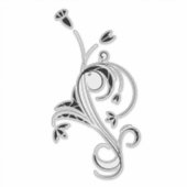 Sticker Fleur Tribale (Devant)