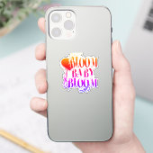 Sticker Fleurir bébé fleuris – Édition Boss Babe Autocolla (Téléphone)