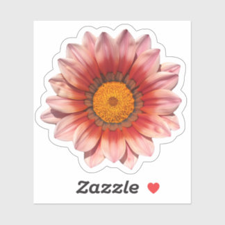 Sticker Fleuron rouge Gazania Treasure