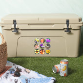 Sticker Fleurs (Glacière)