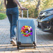 Sticker Fleurs colorées en Pansy (Valise Insitu)