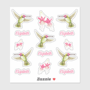 Sticker Fleurs de Fuchsia Vinyl