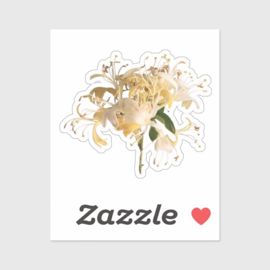 Sticker Fleurs de lait \ Juin Fleur de naissance (Feuille)