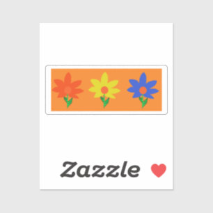 Sticker Fleurs de printemps