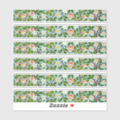 Sticker Fleurs de printemps (Feuille)