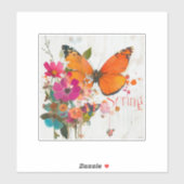 Sticker Fleurs de printemps, 2025, (Feuille)