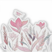 Sticker Fleurs d'eau (Devant)